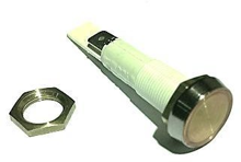 SL275A - Pilot light spade 10mm 240V AMBER