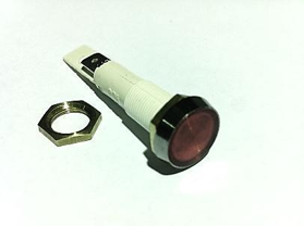 SL275R - Pilot light spade 10mm 240Vred